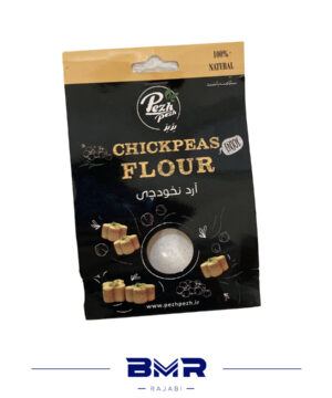 آرد نخودچی بسته بندی سلفونی پژپژ