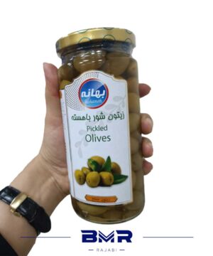 زیتون 500 گرمی شیشه ای بهانه