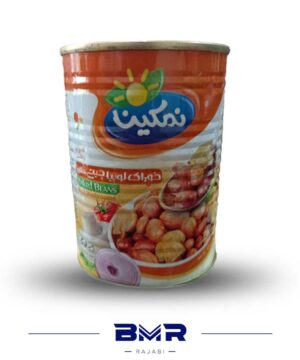 کنسرو لوبیا و قارچ نمکین