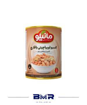 کنسرو لوبیا با قارچ مانیلو