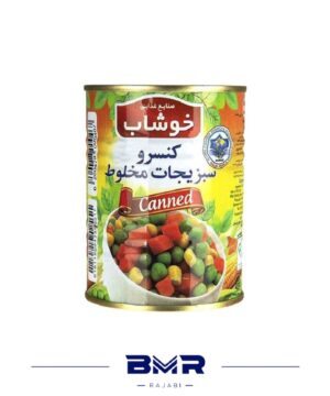 کنسرو سبزیجات خوشاب ۳۵۰ گرمی