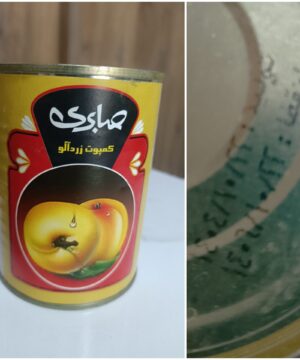 کمپوت زردآلوی صابری