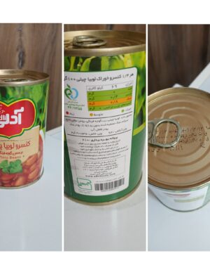کنسرو لوبیا چیتی آدلی