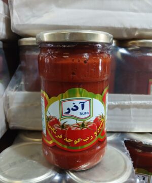 رب آذر شیشه ای ۷۰۰گرم
